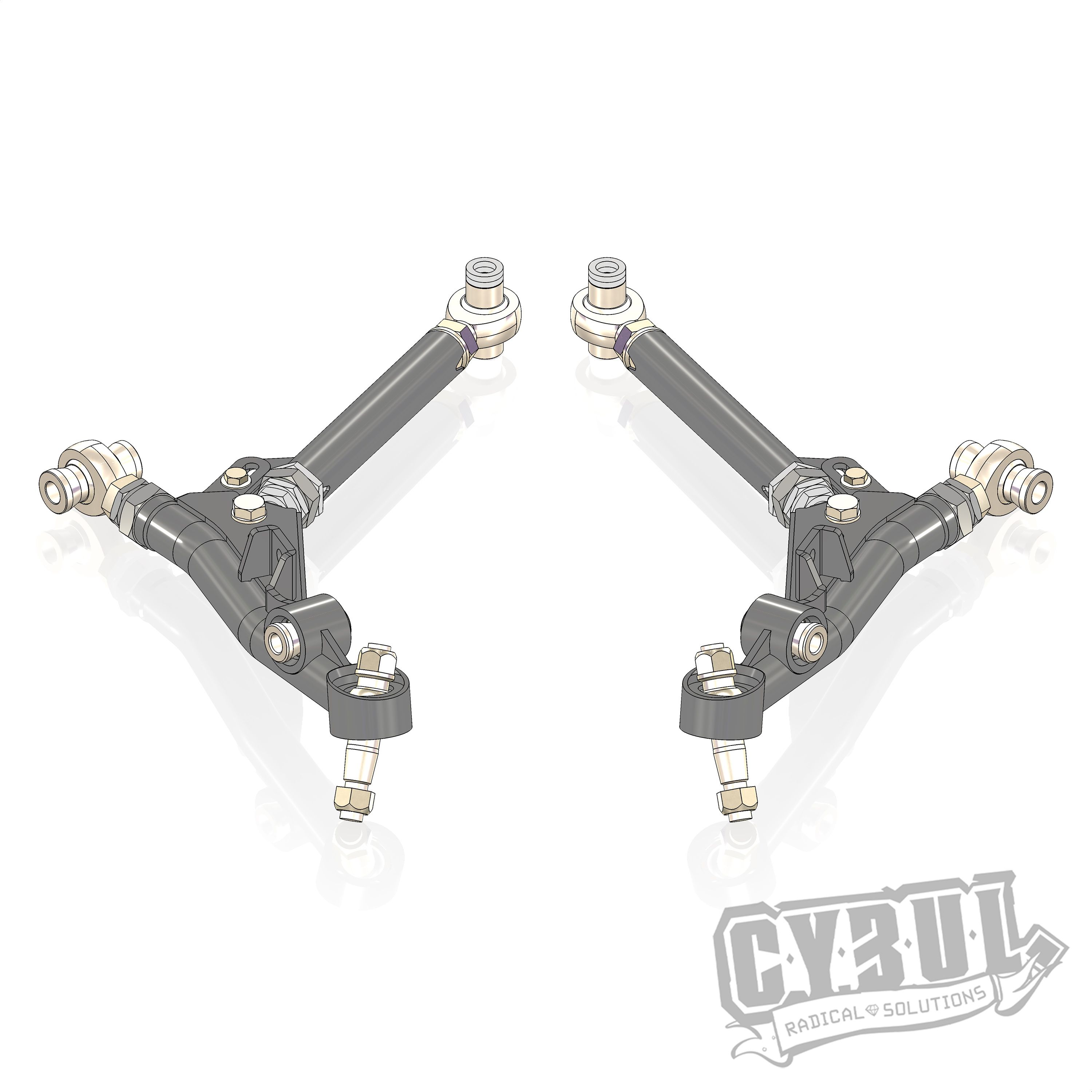 Front lower adjustable control arms for MX-5 NC